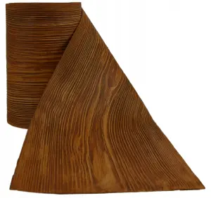 Deska elewacyjna elastyczna TEAK RUSTYKAL 196 x 23,4 1m2 DrewVip ZESTAW